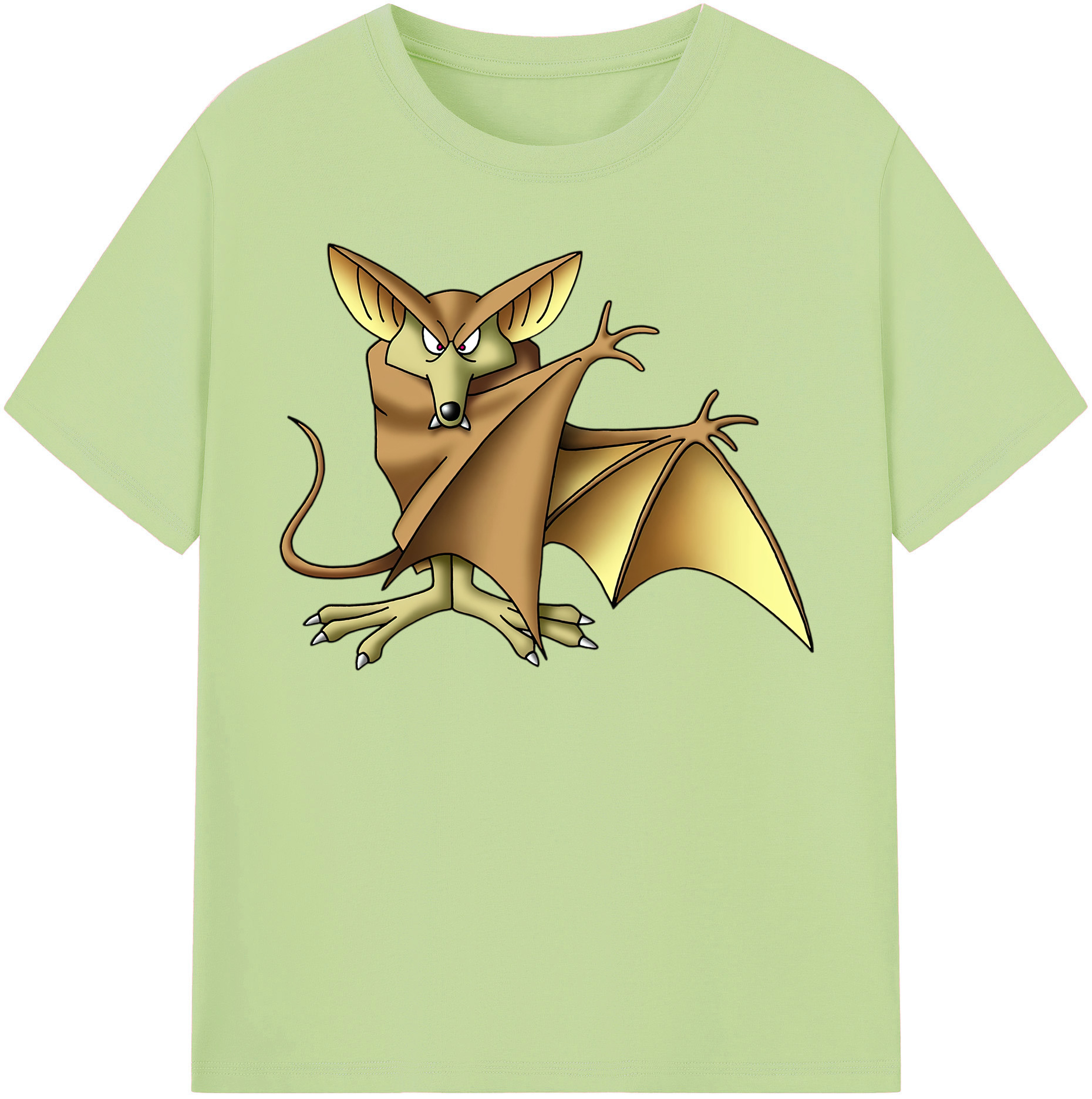 （画像用） ドラゴンクエスト Doragon Kuesuto Dragon Quest 綿100％半袖Tシャツ（フロントプリント）